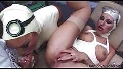 HARMONY VISION Latex Lesben in Arschficken Fetish