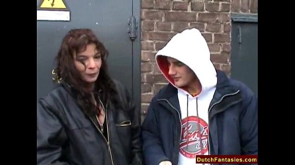 alter Holländische Nutte gerödelt für Food