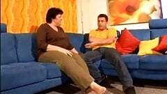 dicke Deutsche erfahren große Brüste