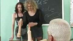 Heidi’s Blasschule Alles schoen ins Maul melken